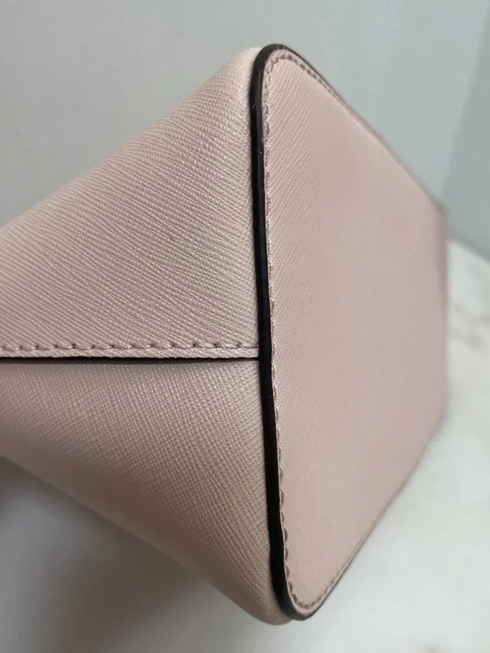 Michael Kors Jet Set Travel Medium Dome Shoulder Crossbody in Pink Leather & COA - Picture 6 of 16